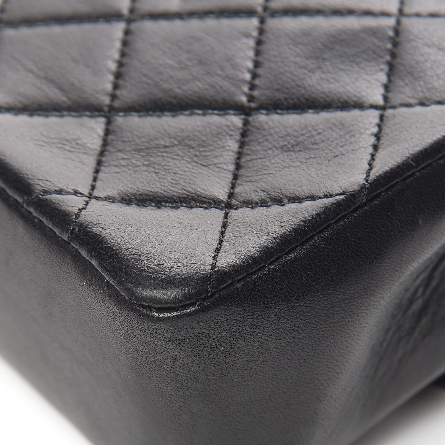 Chanel Lambskin Quilted Extra Mini Flap Black 15 of 17