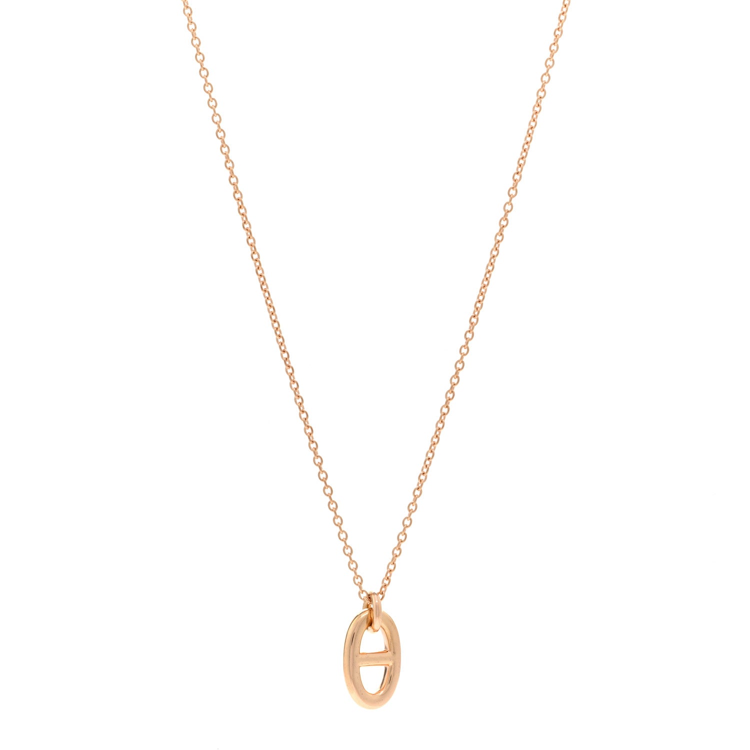 Hermes 18K Rose Gold PM Farandole Pendant Necklace 1 of 4