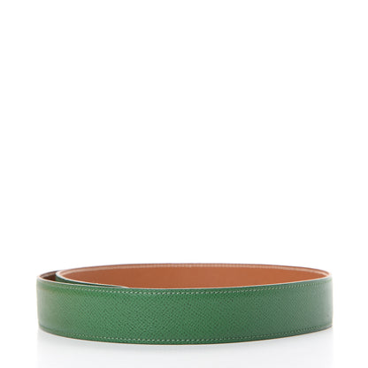 Hermes Courchevel 32mm Belt Strap 70 Gold Vert Clair 2 of 11