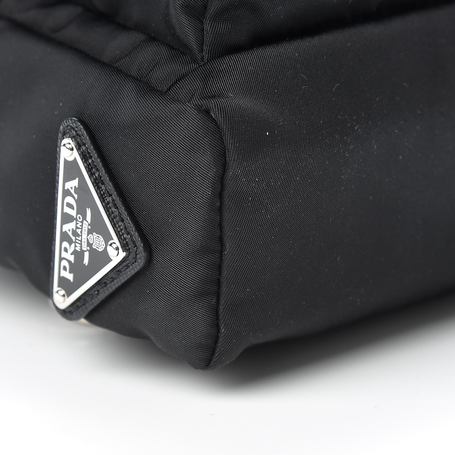Prada Tessuto Nylon Montagna Sling Backpack Black 10 of 11