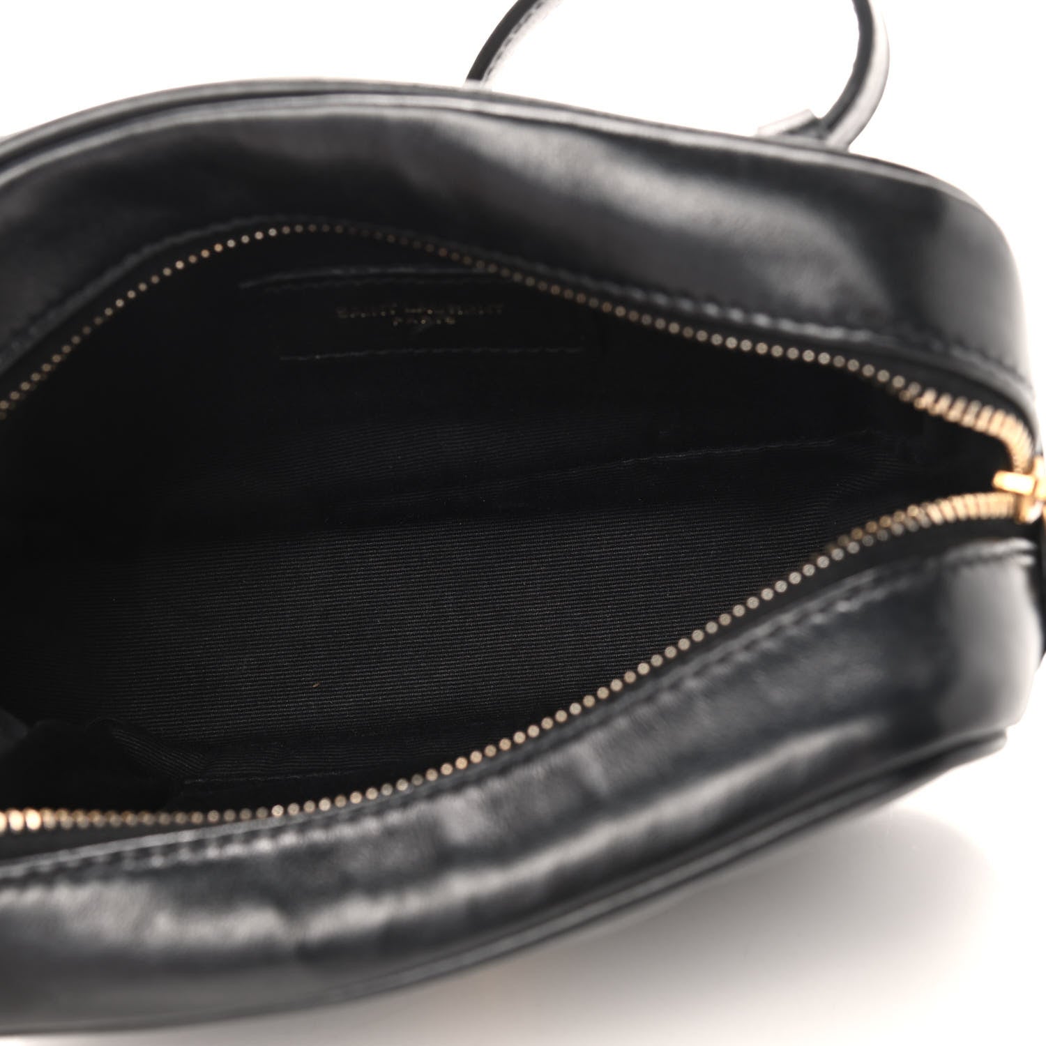 Saint Laurent Calfskin Matelasse Monogram Lou Belt Bag Black 5 of 9