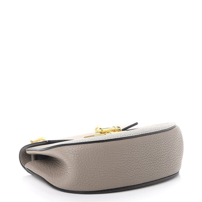 Chloe Grained Lambskin Mini Drew Shoulder Bag Motty Grey 4 of 8