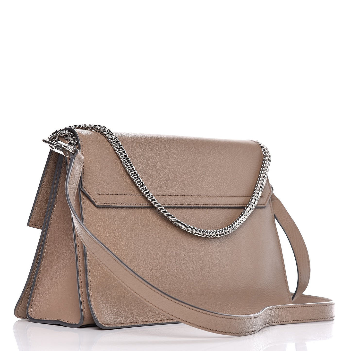 Sugar Goatskin Medium GV3 Shoulder Bag Linen