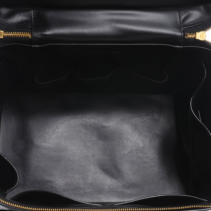 Chanel Patent Large Cosmetic Train Case Black 5 of 6