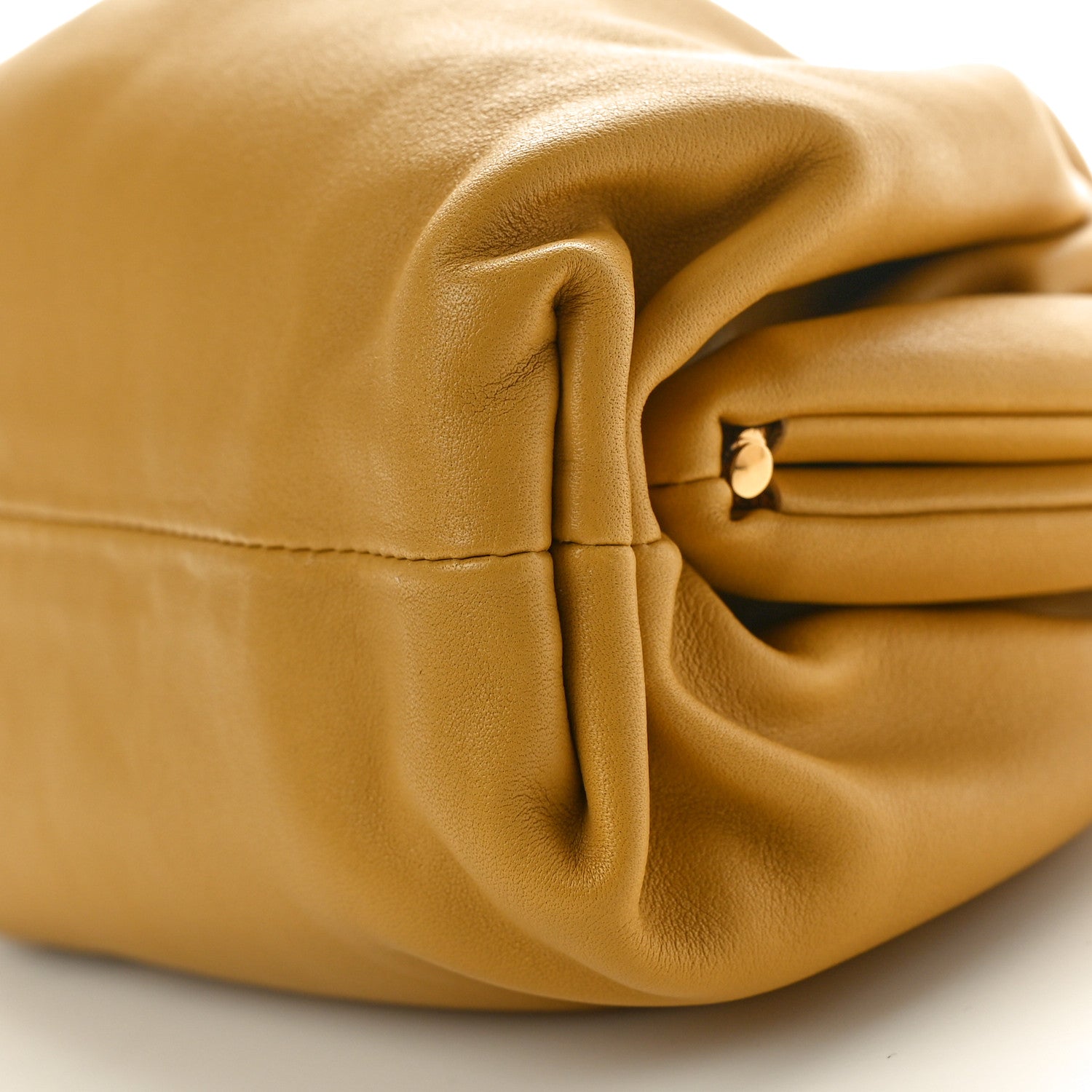 Bottega Veneta Butter Calfskin The Mini Pouch Butterscotch 10 of 10
