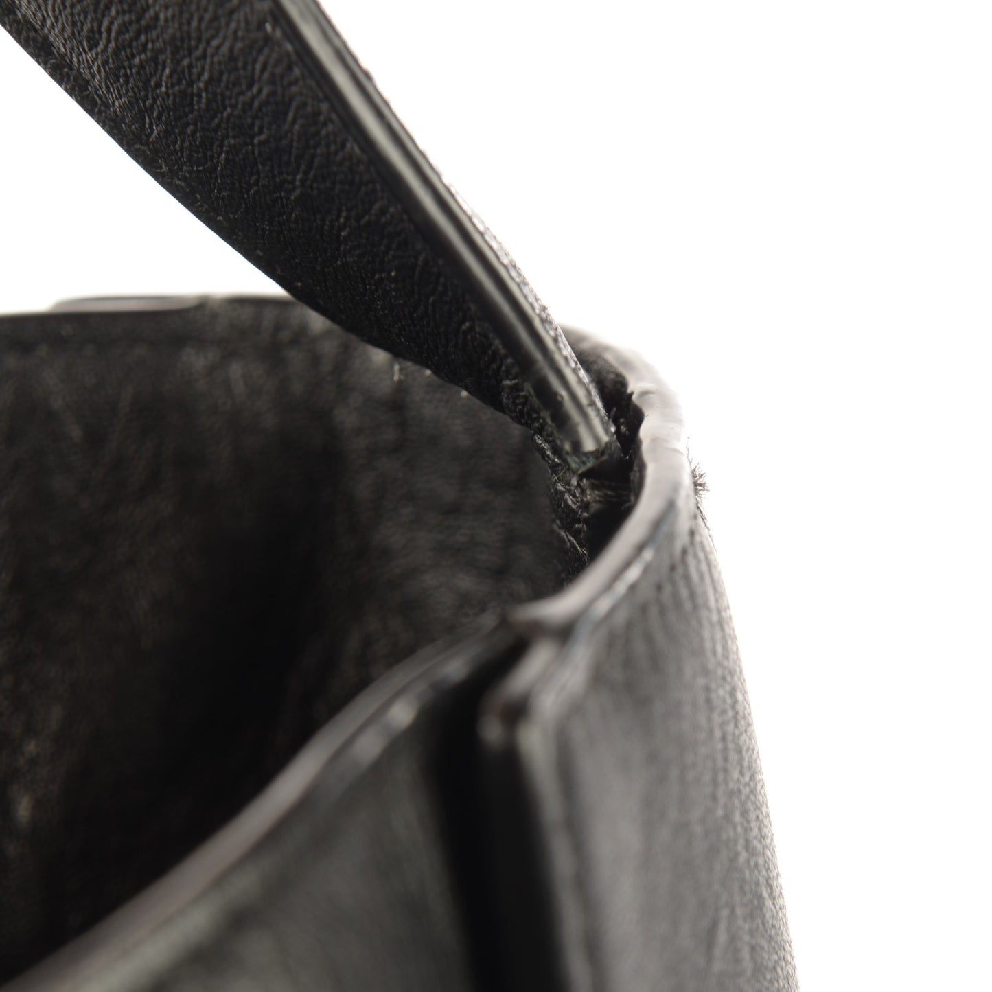 3.1 Smooth Calfskin Large Soleil Bucket Bag Black