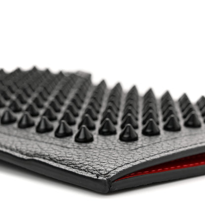 Christian Louboutin Empire Calfskin Spikes Loubilab Clutch Black 8 of 9