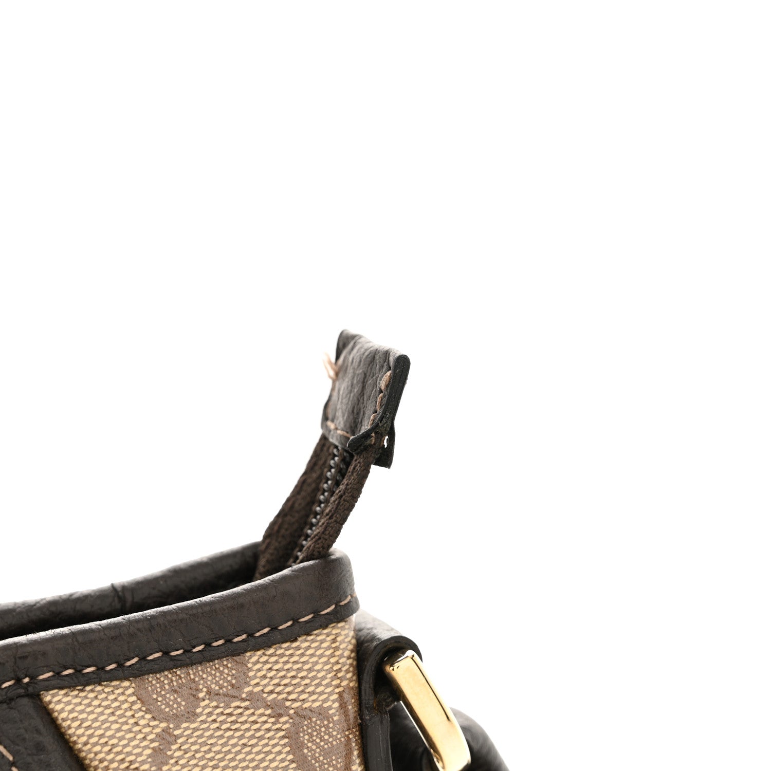 Gucci Crystal Monogram Small D Ring Gold Hobo Brown 13 of 13