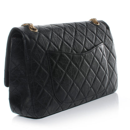 Chanel Aged Calfskin Quilted 50th Anniversary 2.55 Reissue 227 Flap Black 3 of 7