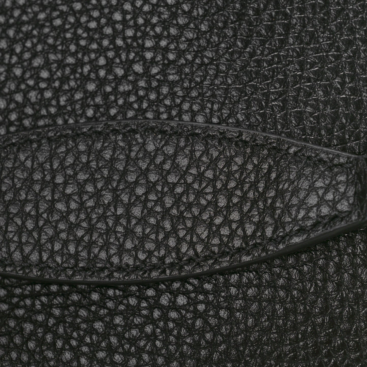 Pebbled Calfskin Medium Soho Chain Shoulder Bag Black