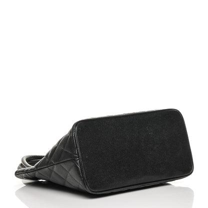 Chanel Caviar Quilted Medallion Tote Black 4 of 8