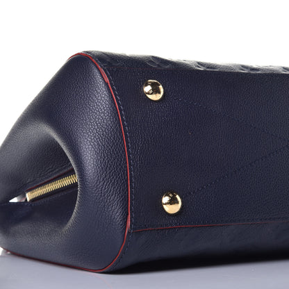 Louis Vuitton Empreinte Montaigne MM Marine Rouge 7 of 8