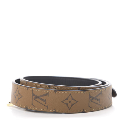 Louis Vuitton Reverse Monogram Bandouliere Shoulder Strap XL Black 2 of 2
