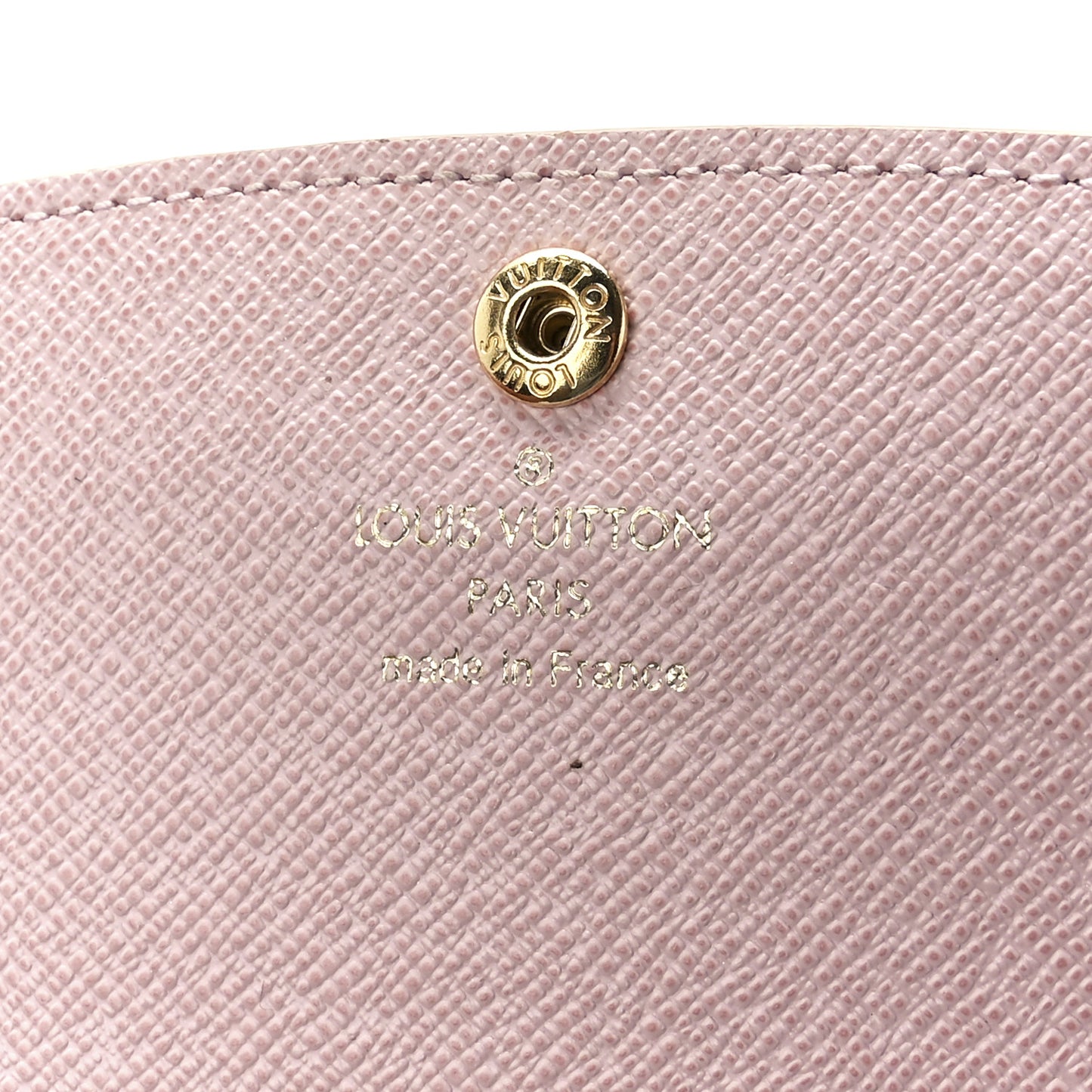 Damier Azur Emilie Wallet Rose Ballerine