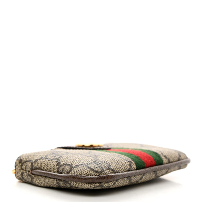 Gucci GG Supreme Monogram Web Ophidia Key Case Beige New Acero 4 of 8