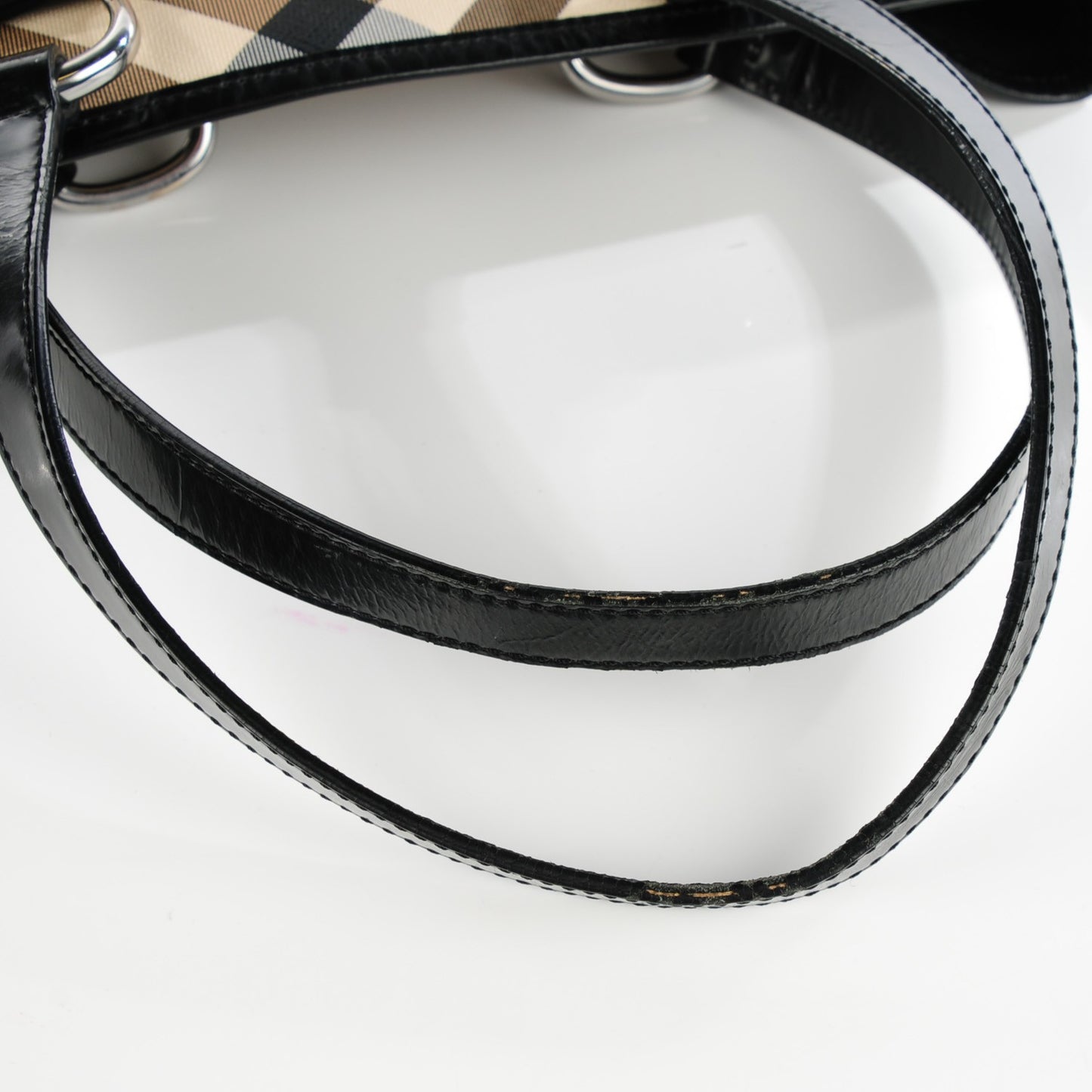 Nova Check Medium Tote Black