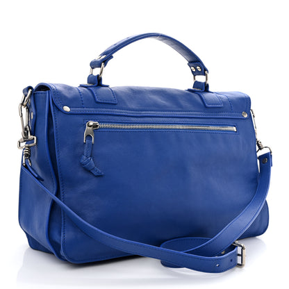 Proenza Schouler Lambskin Medium PS1 Satchel Royal Blue 3 of 11