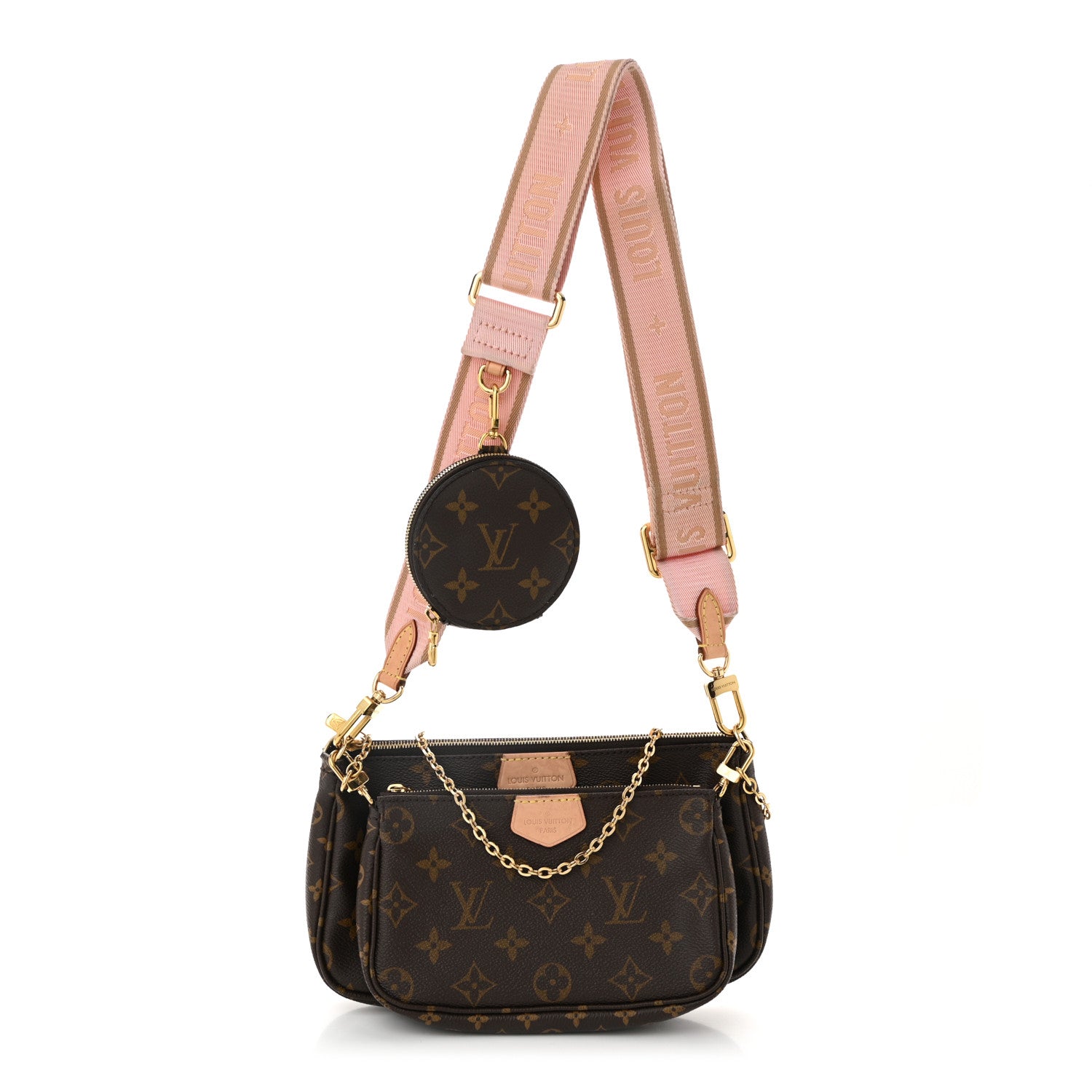 Louis Vuitton Monogram Multi Pochette Accessories Rose Clair 1 of 12