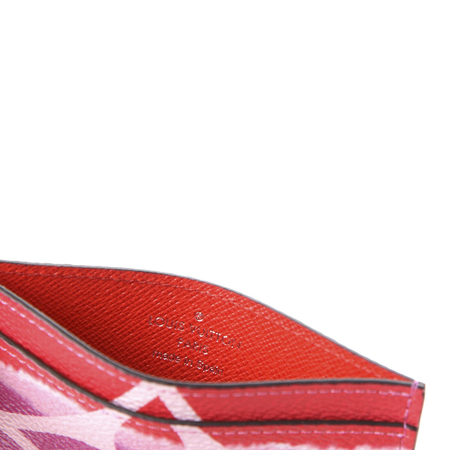Louis Vuitton Monogram Escale Card Holder Rouge 6 of 8