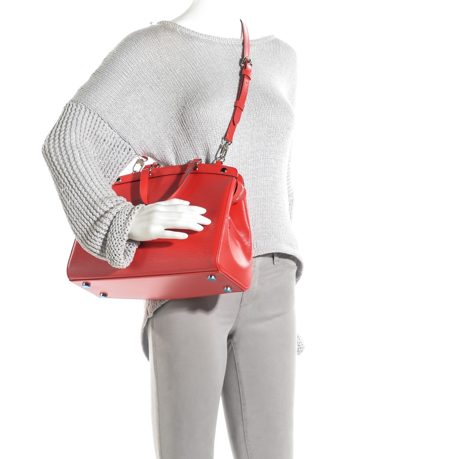Louis Vuitton Epi Brea MM Coquelicot 4 of 7