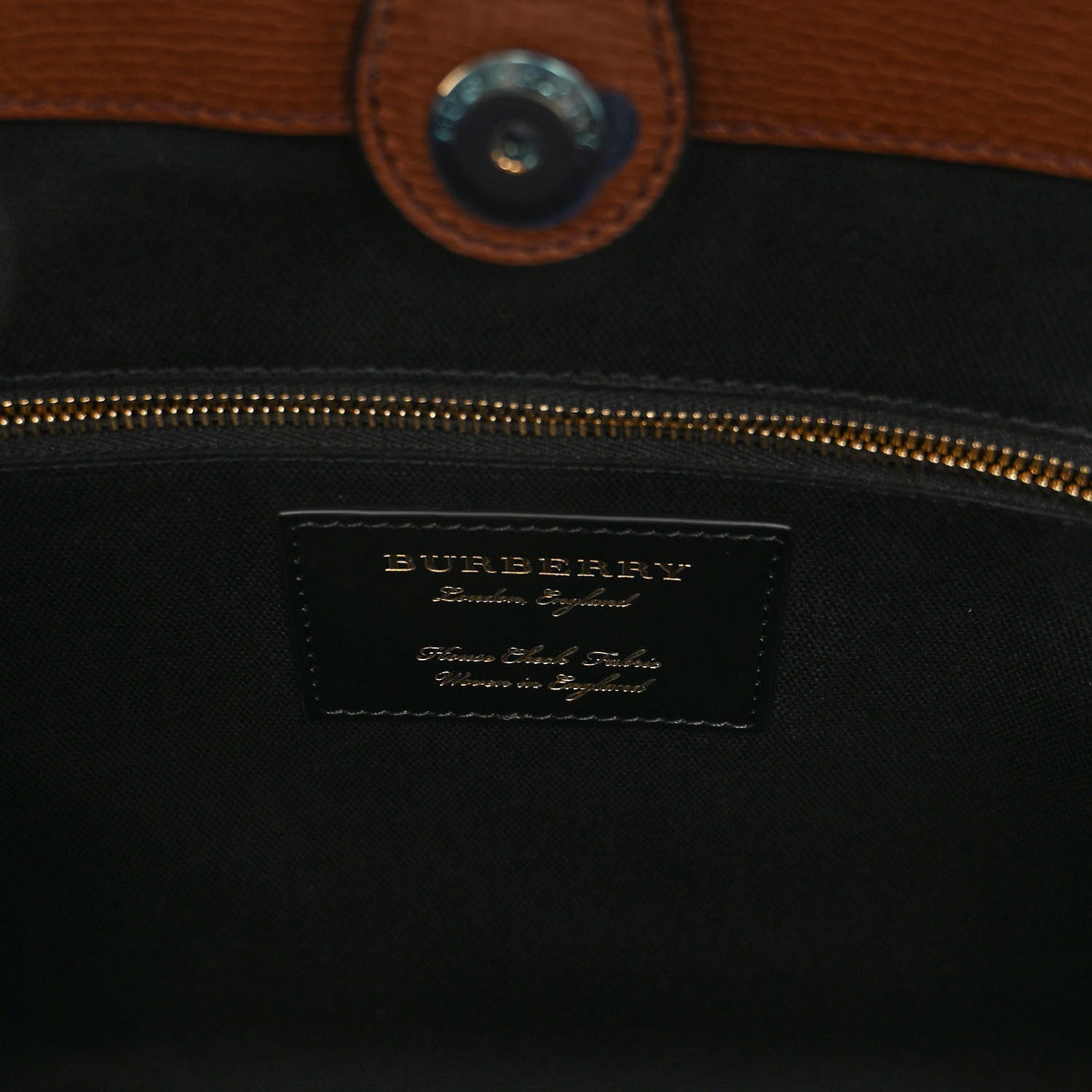 Burberry House Check Small Canterbury Tote Tan 6 of 10