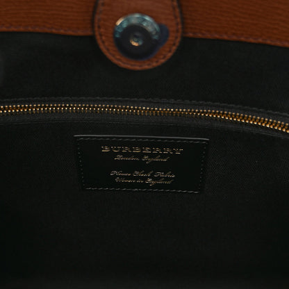 Burberry House Check Small Canterbury Tote Tan 6 of 10