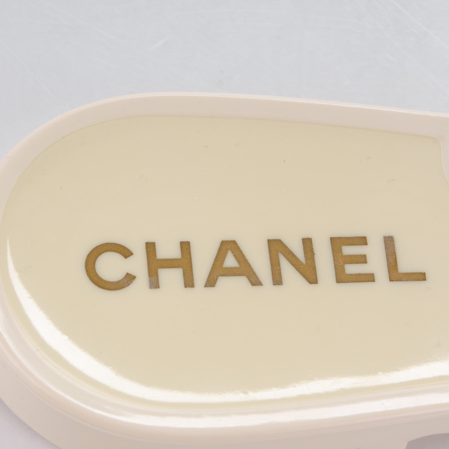 Chanel Jelly Camellia Thong Sandals 38 Ivory Black 7 of 8