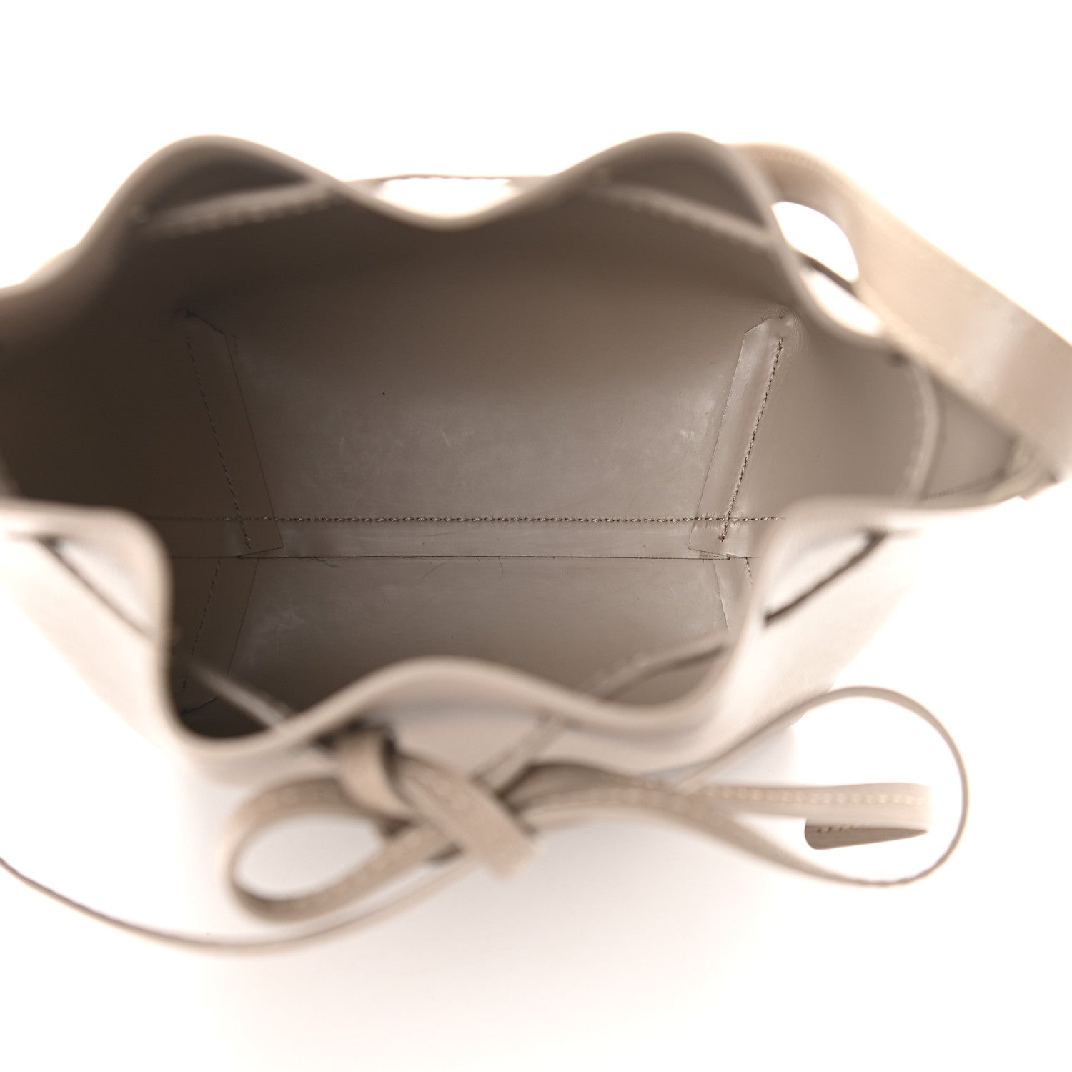 Mansur Gavriel Saffiano Mini Bucket Bag Elefante 5 of 9