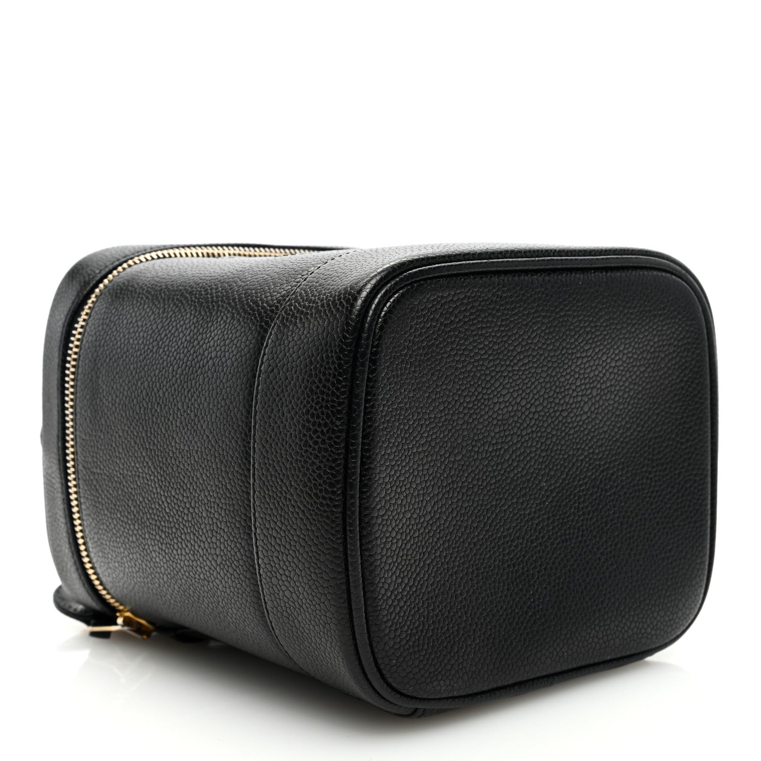 Chanel Caviar Vanity Cosmetic Case Black 4 of 7