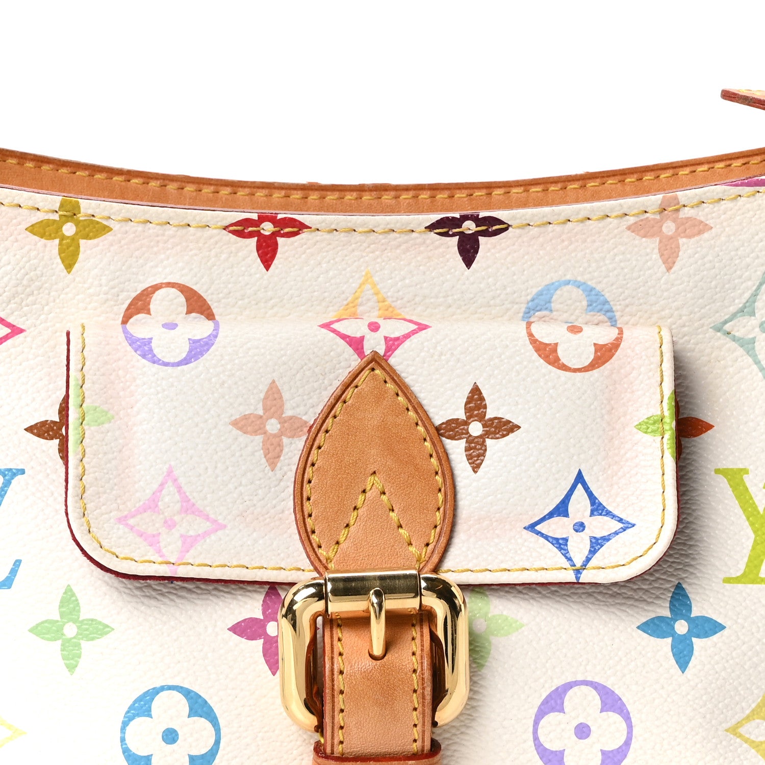 Louis Vuitton Monogram Multicolor Eliza White 7 of 9