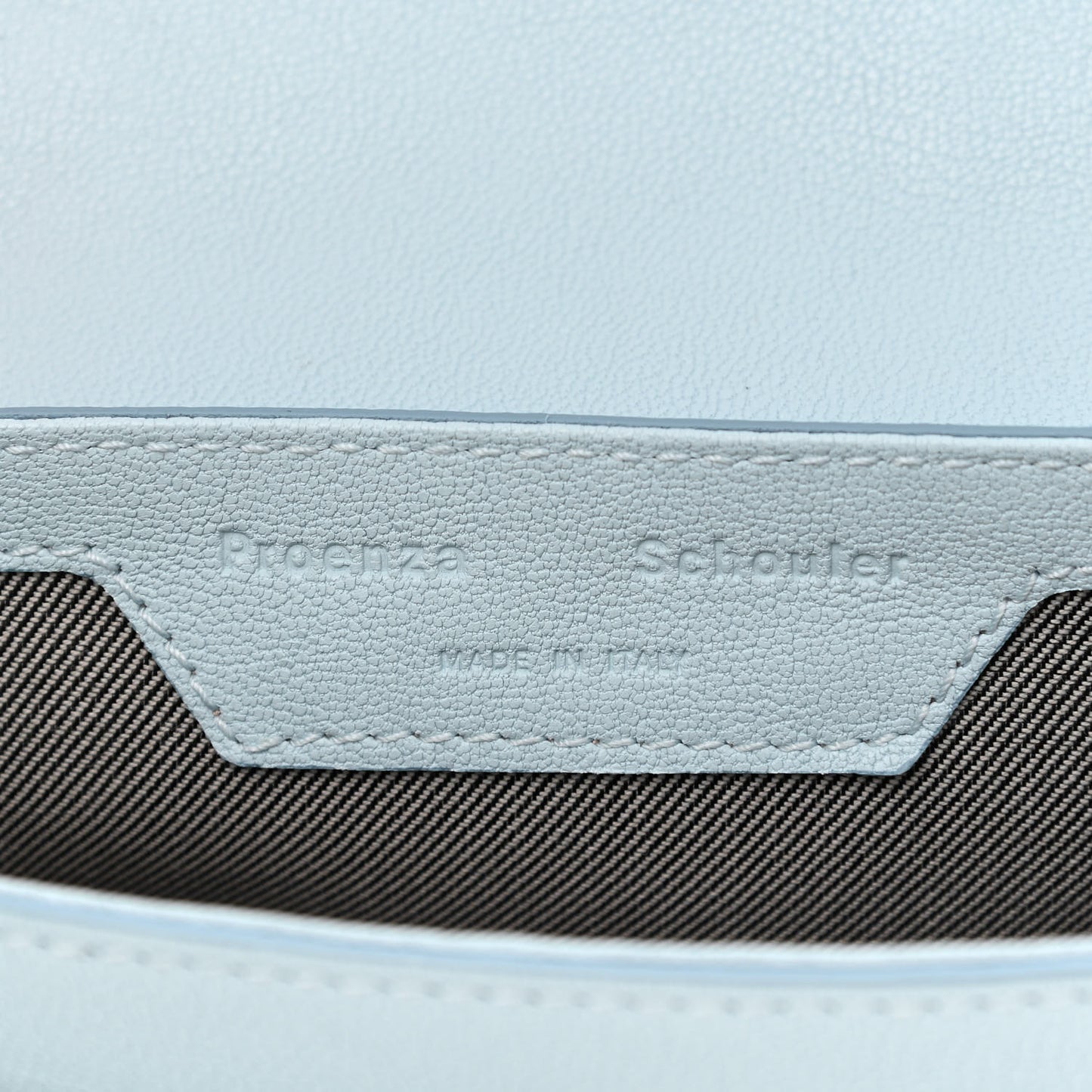 Lambskin Micro PS1 Satchel Baby Blue