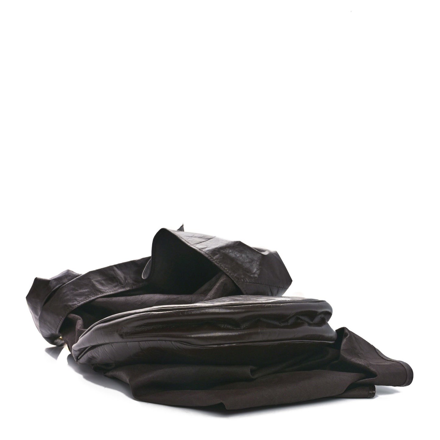 Calfskin Foulard Shoulder Bag Fondant