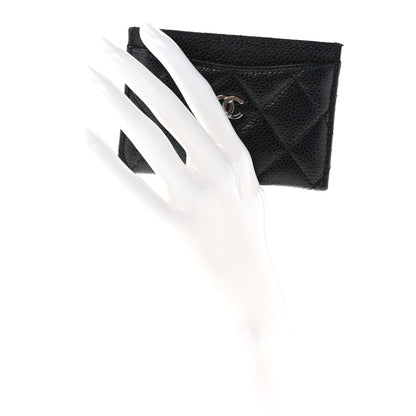 Chanel Caviar Quilted Card Holder Black 2 of 8