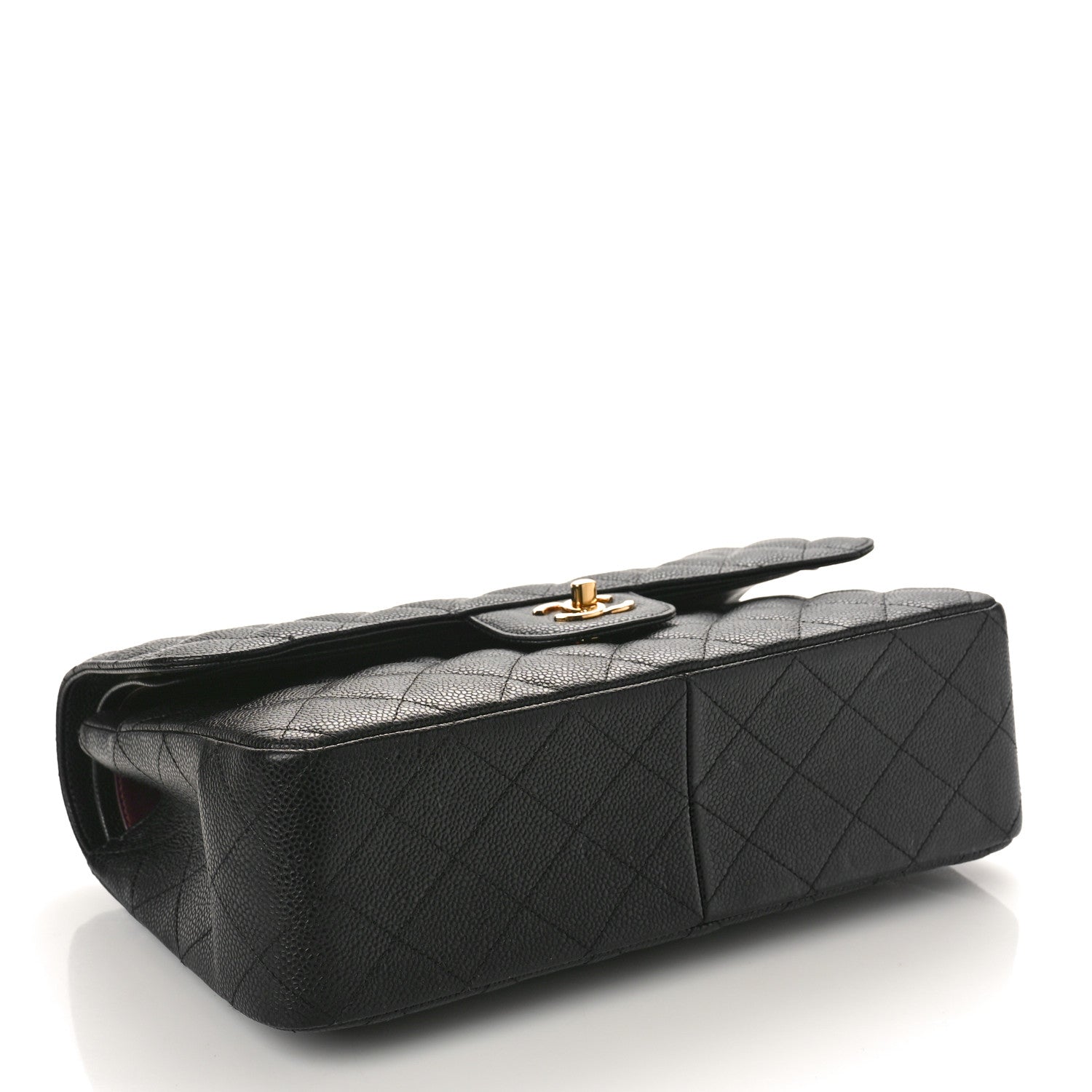 Chanel Caviar Quilted Jumbo Double Flap Black 4 of 13