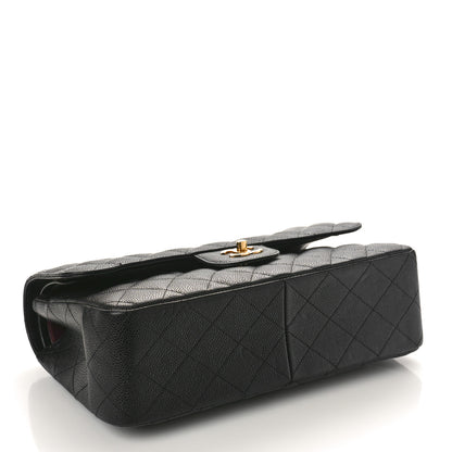 Chanel Caviar Quilted Jumbo Double Flap Black 4 of 13