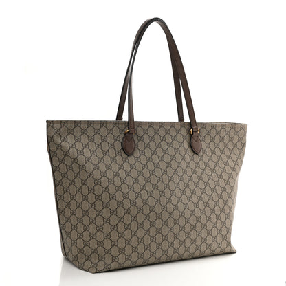 Gucci GG Supreme Monogram Medium Ophidia Shopping Tote Ebony 3 of 10
