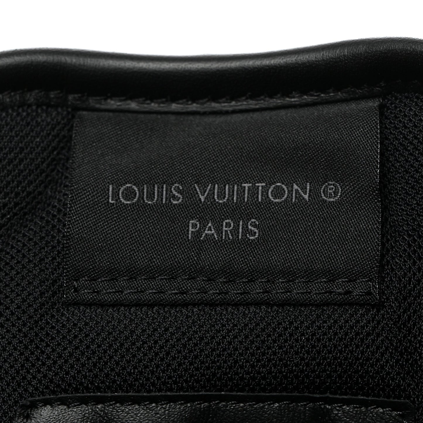 Suede Mens LV Trainer Sneakers 8 Black