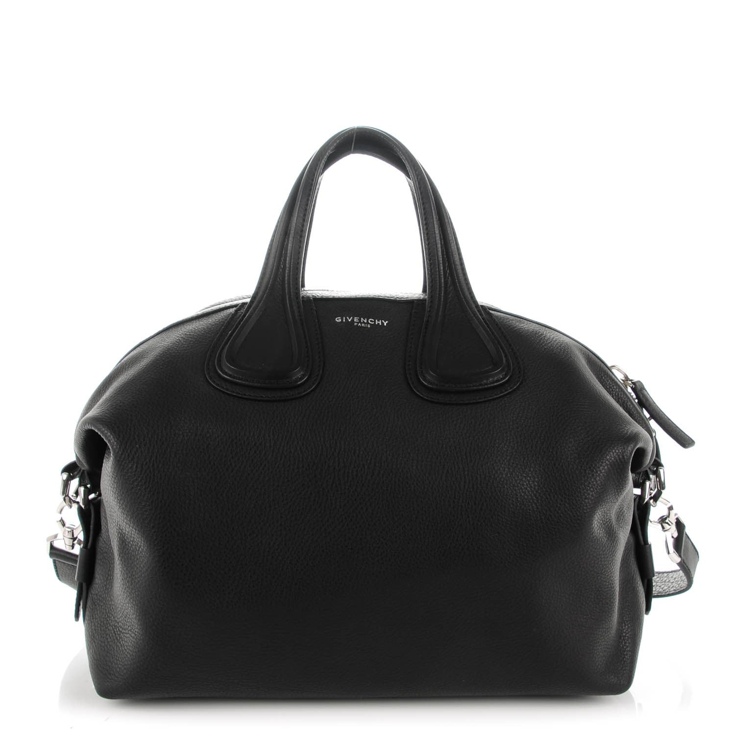 Givenchy Pebbled Calfskin Medium Nightingale Black 1 of 7