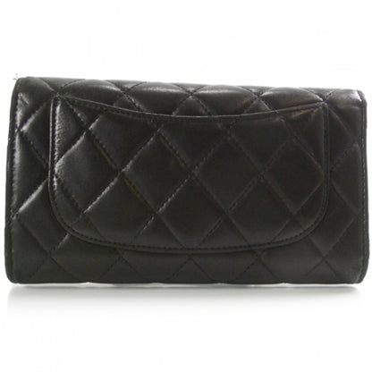 Chanel Lambskin Quilted Large Flap Wallet 2 of 7