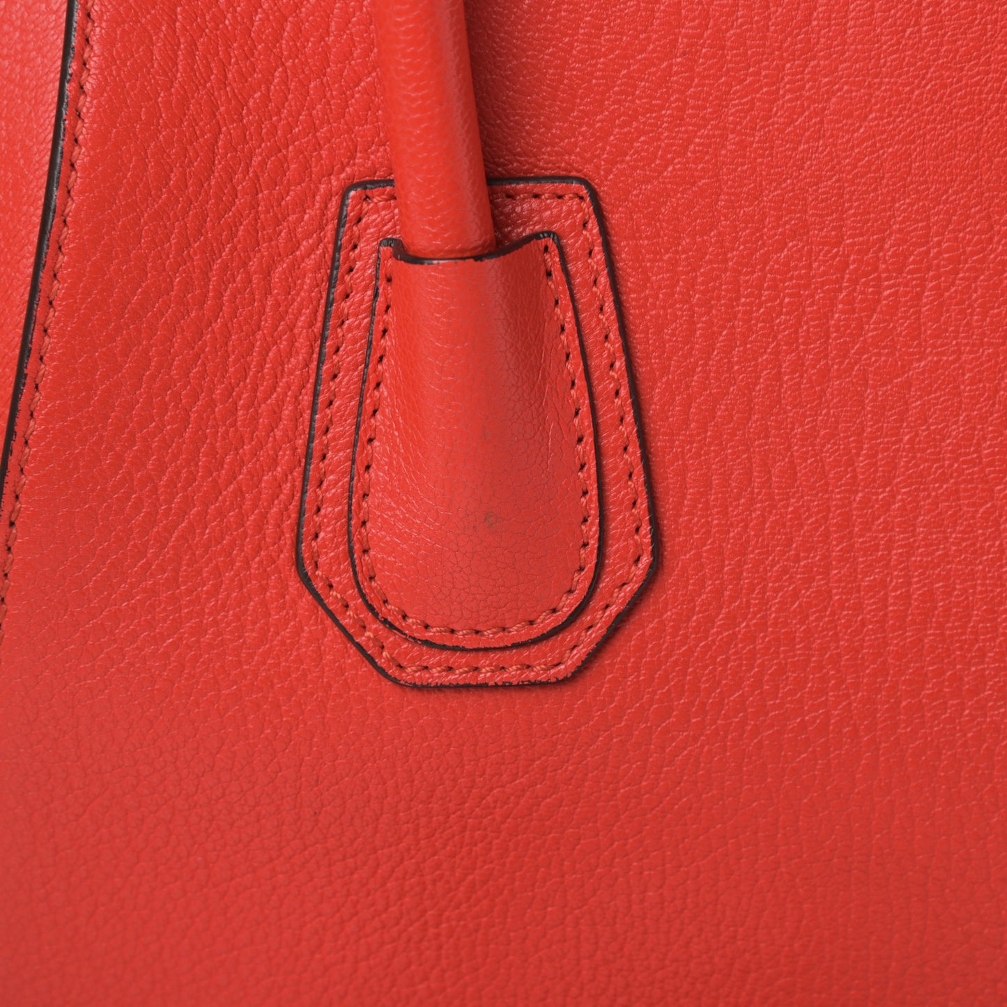Sugar Goatskin Small Antigona Red