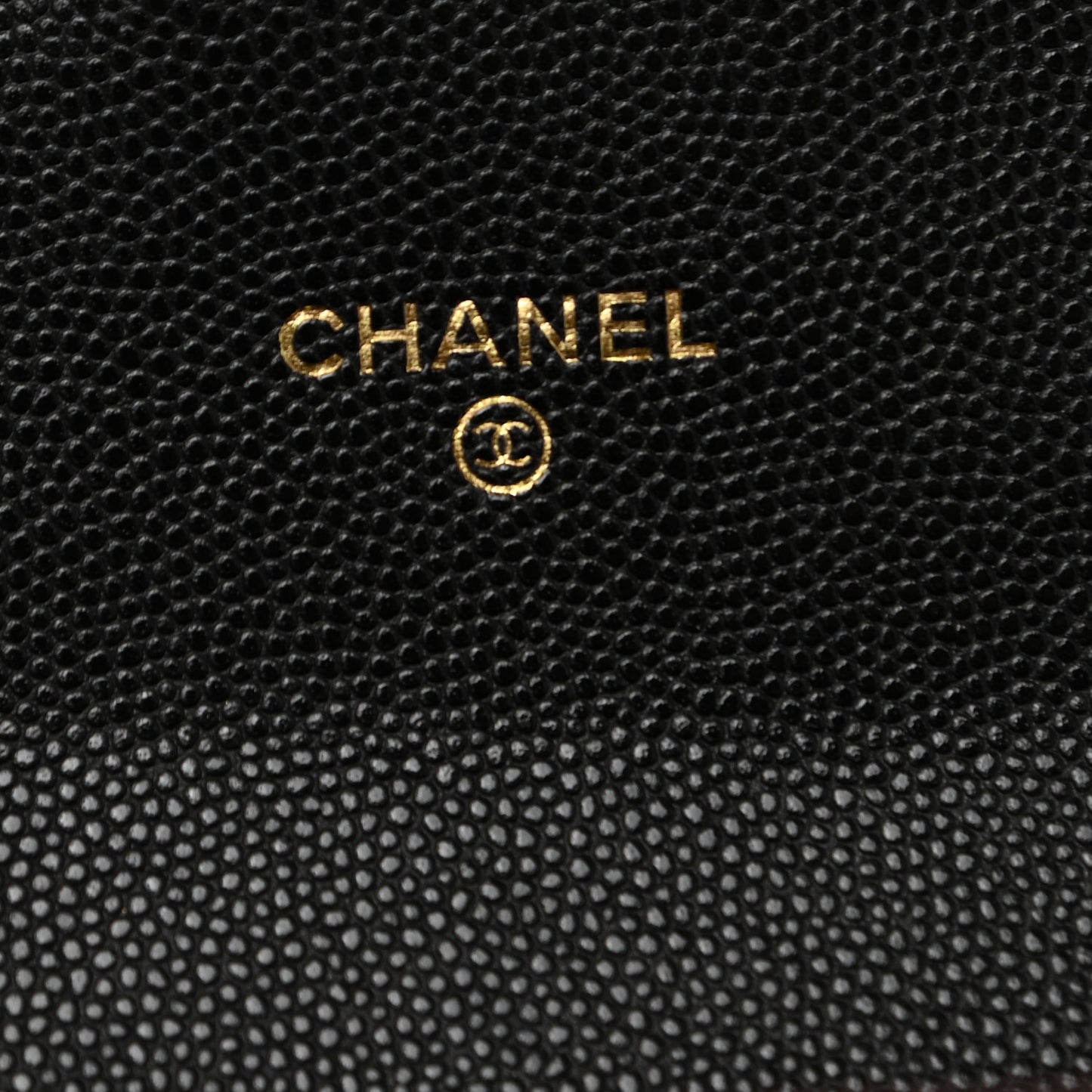 Caviar Quilted Medium Gusset Flap Wallet Black