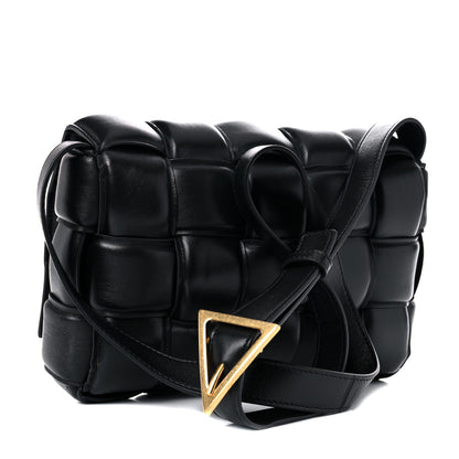 Bottega Veneta Nappa Maxi Intreccio Padded Cassette Crossbody Bag Black 3 of 8