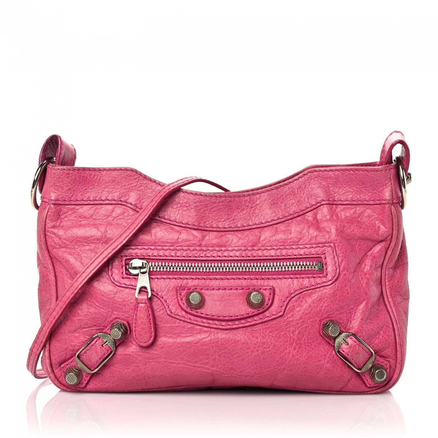 Balenciaga Agneau Giant 12 Silver Hardware Hip Cyclamen 1 of 24