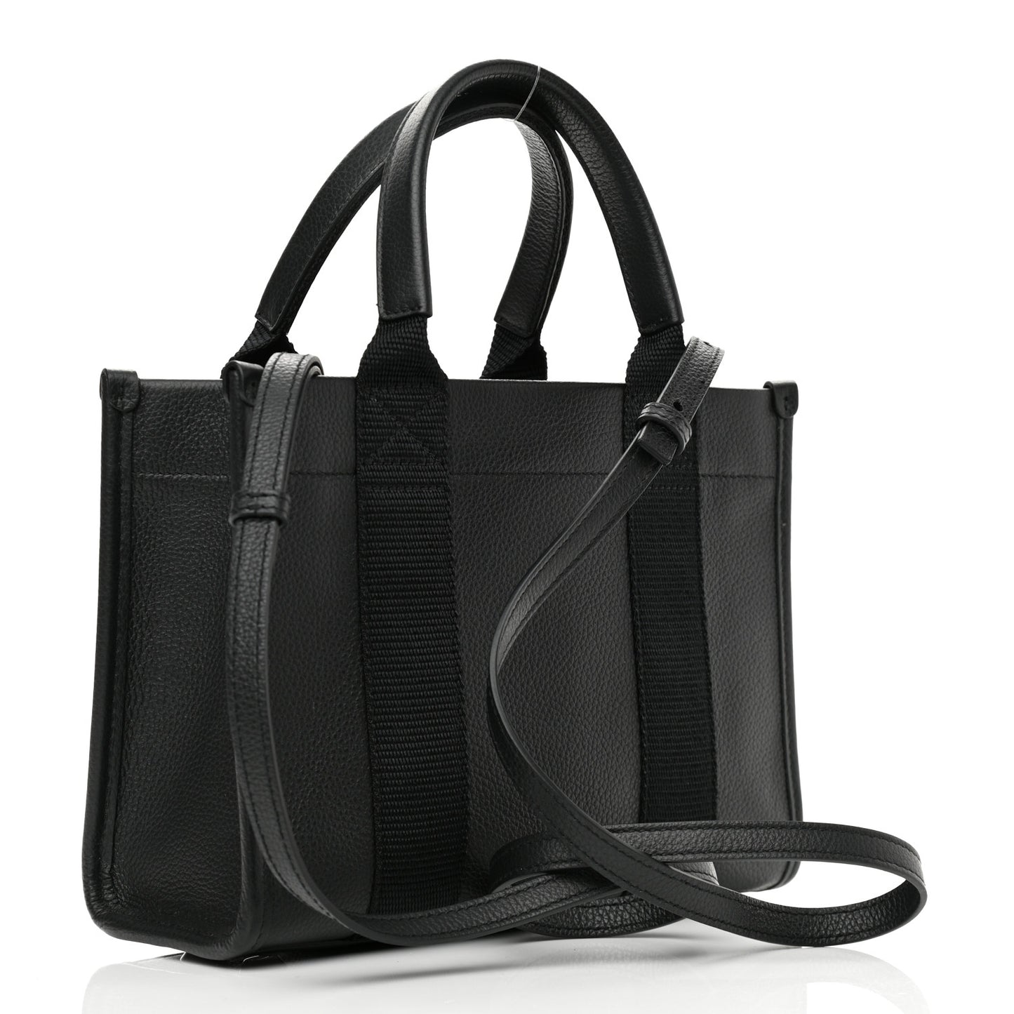 Calfskin XS Hardware Tote Black