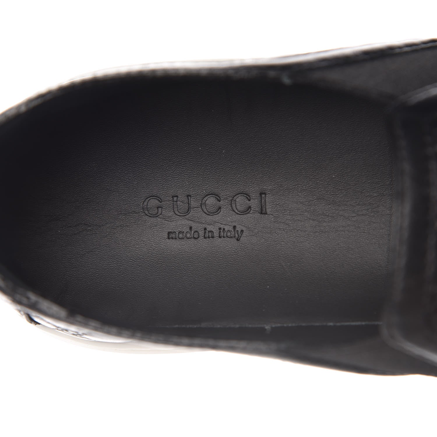 Gucci Microguccissima Womens Slip On Sneakers 35 Black 7 of 9