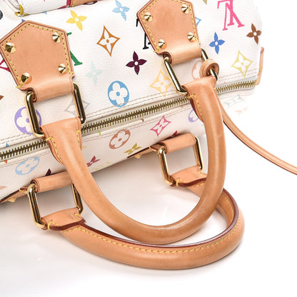 Louis Vuitton Monogram Multicolor Speedy 30 White 14 of 14