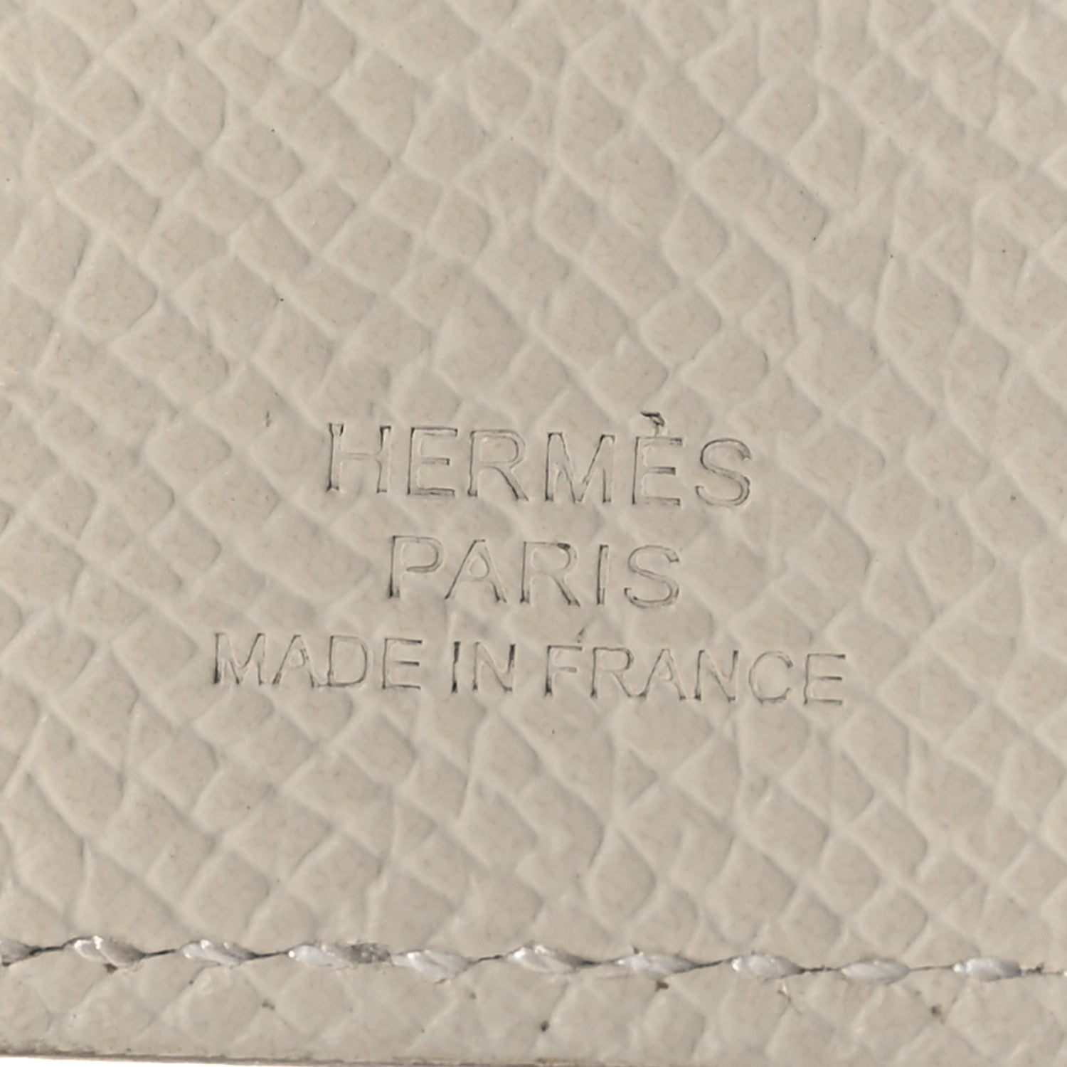 Hermes Epsom Tarmac PM Passport Holder Craie 6 of 8