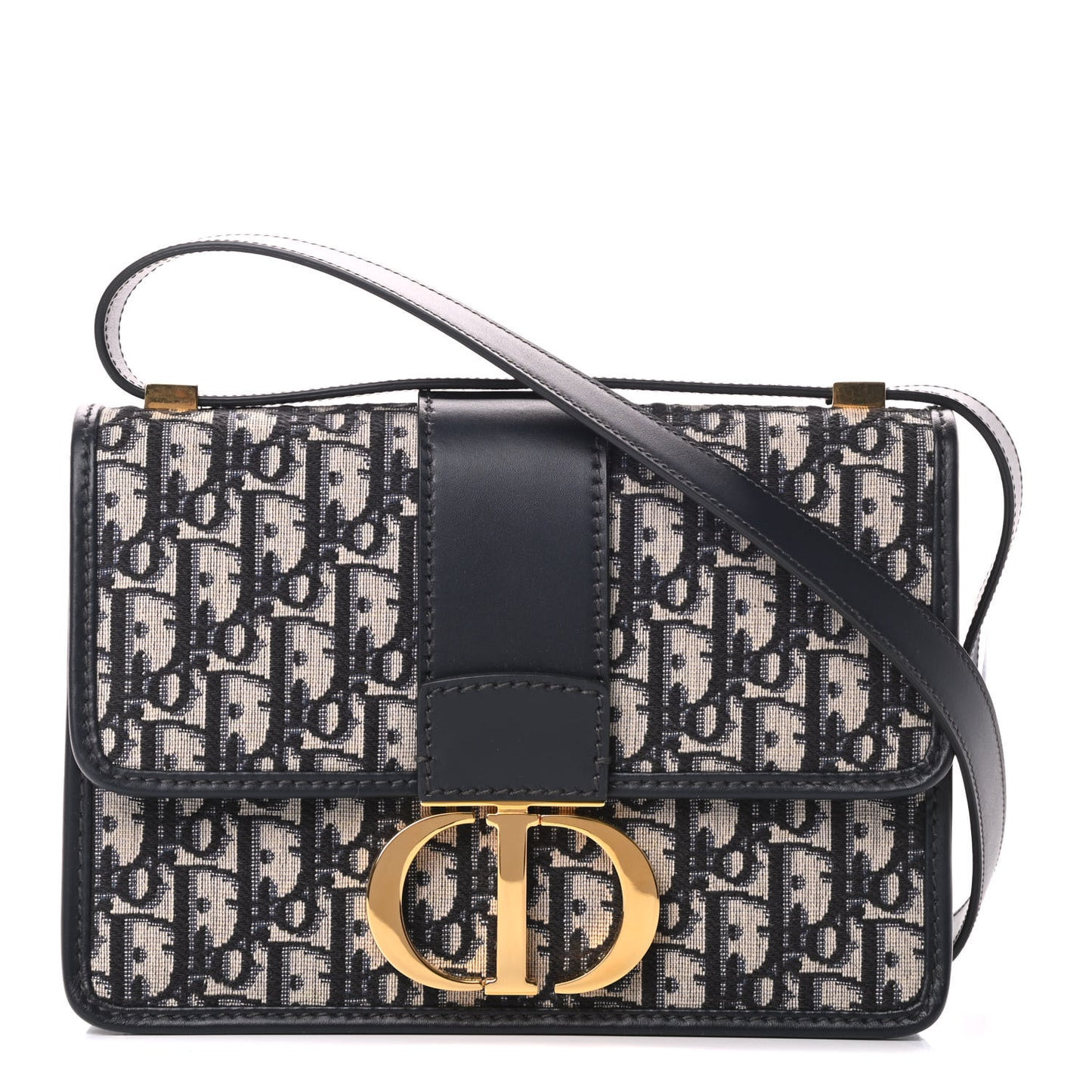 Oblique 30 Montaigne Flap Bag Blue