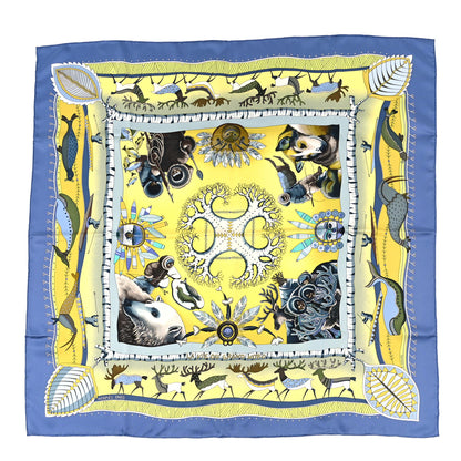 Hermes Silk La Vie Du Grand Nord Scarf 90 1 of 4