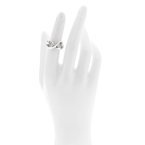 Sterling Silver Paloma Picasso Double Loving Heart Ring 49 5
